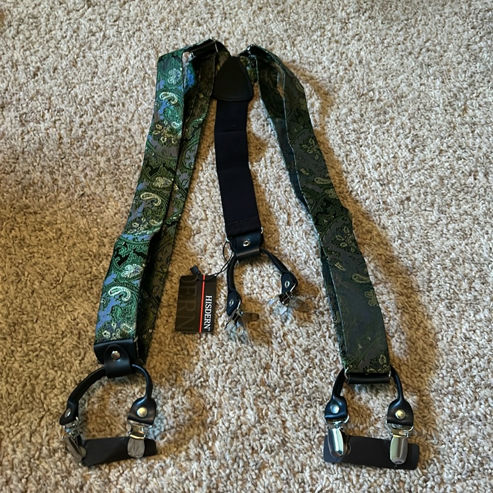 Suspenders & tie set